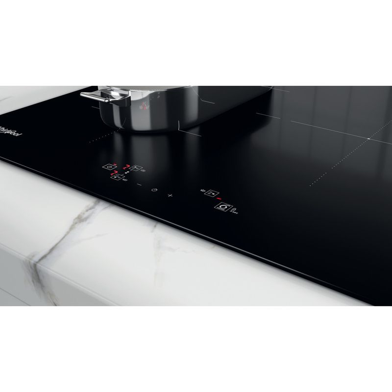 Whirlpool Encimera WB Q4860 NE Negro Induction vitroceramic Lifestyle control panel