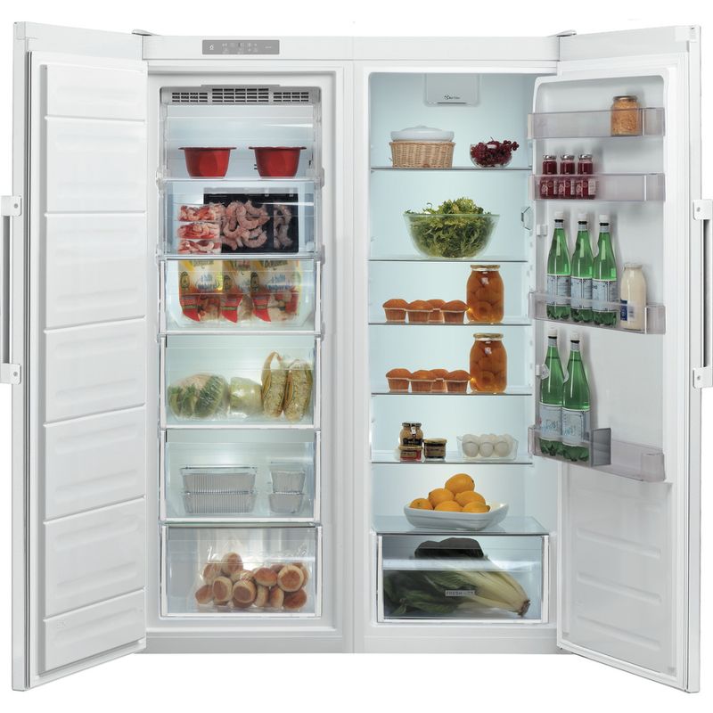 Whirlpool Refrigerador Libre instalación SW6 A2Q W 2 Blanco global Frontal open