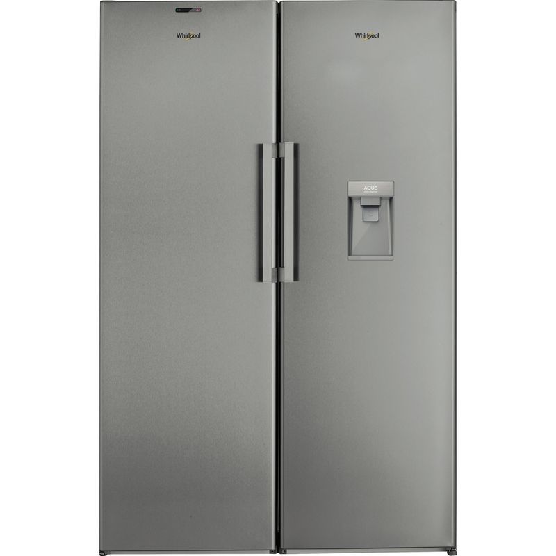 Whirlpool Congelador Libre instalación UW8 F2Y XBI F 2 Optic Inox Frontal