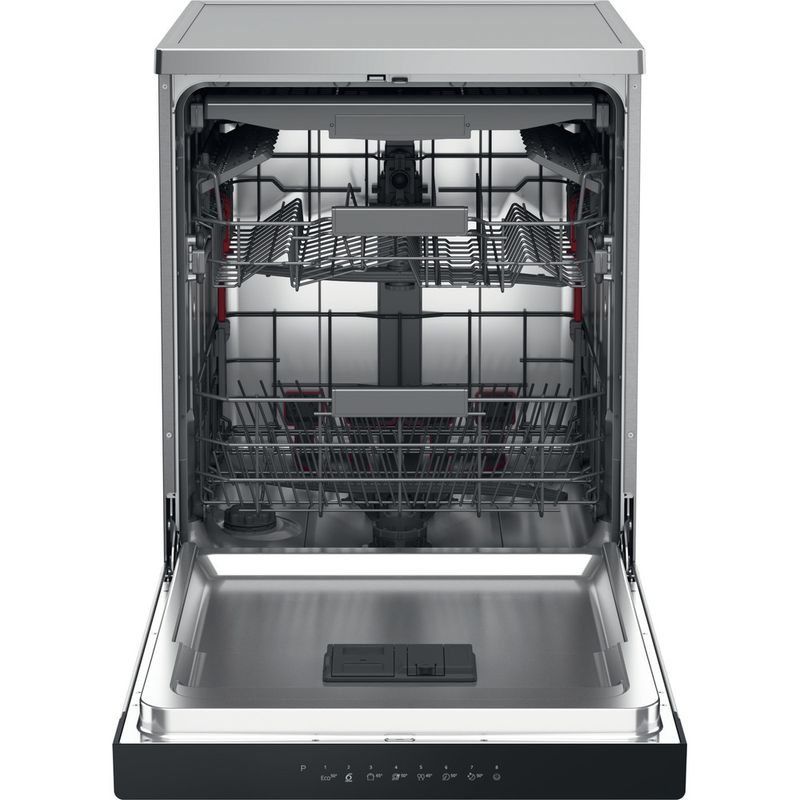 Whirlpool Lavavajillas Libre instalación WFC 3C33 PF X Libre instalación D Frontal open