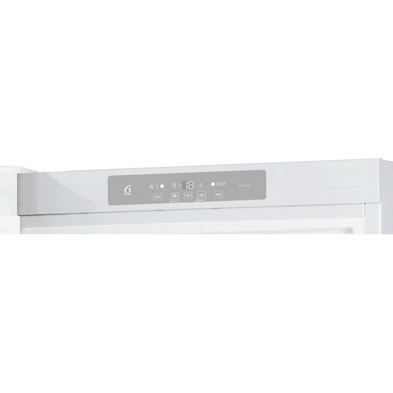 Whirlpool Congelador Libre instalación UW8 F2Y WBI F 2 Blanco global Control panel