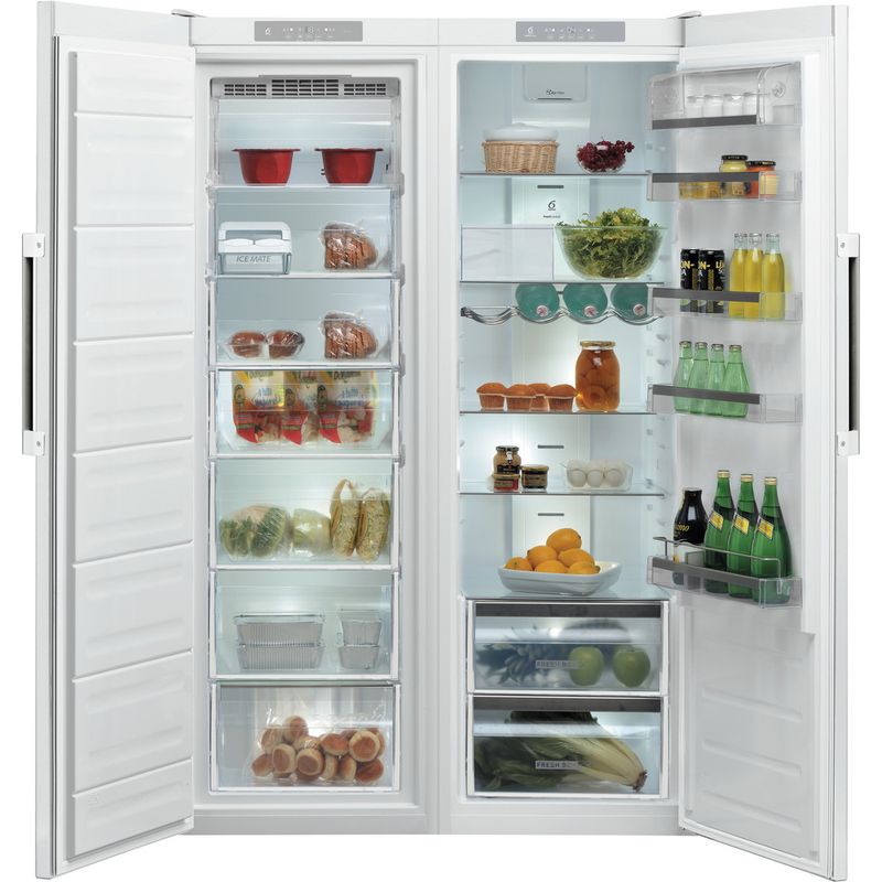 Whirlpool Refrigerador Libre instalación SW8 AM2Y WR 2 Blanco global Frontal open