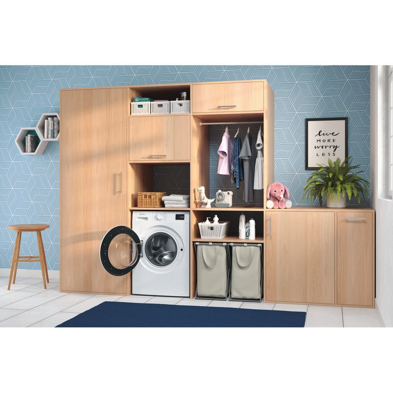Indesit Lavadora Libre instalación IM 762 MY TIME SPT Blanco Cargador frontal A Lifestyle perspective