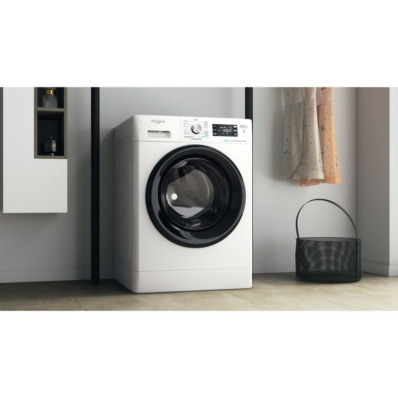 Whirlpool Lavadora Libre instalación FFB 10469 BV SPT Blanco Cargador frontal A Lifestyle perspective