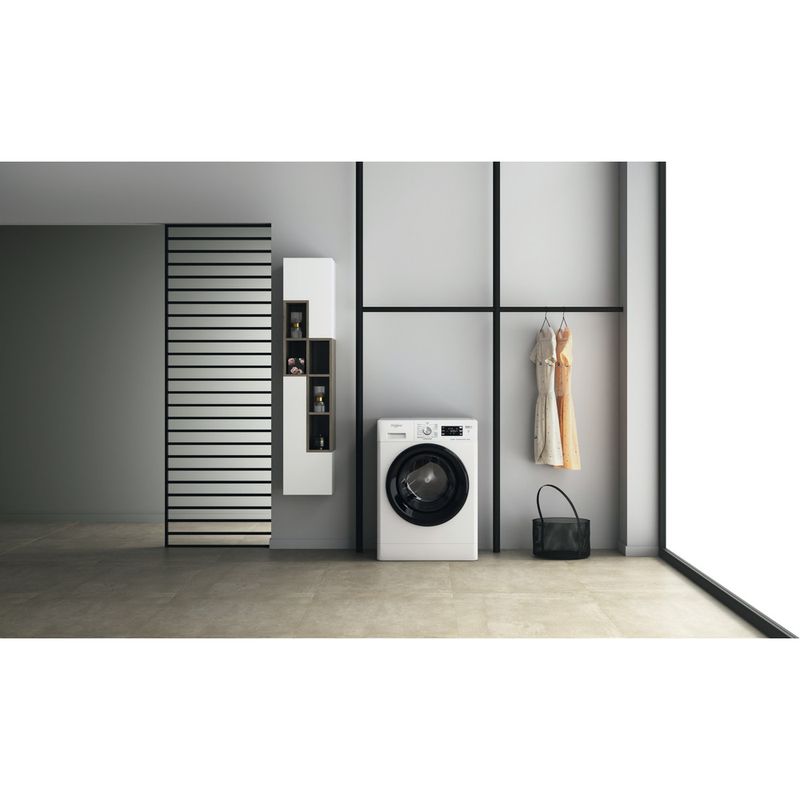 Whirlpool Lavadora Libre instalación FFB 10469 BV SPT Blanco Cargador frontal A Lifestyle frontal