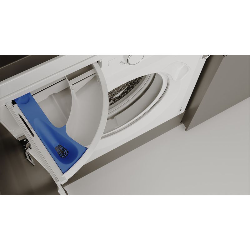 Whirlpool Lavadora Encastre BI WMWG 81485E EU Blanco Cargador frontal B Drawer