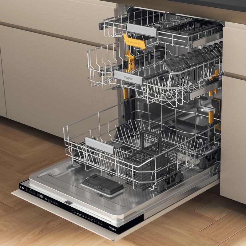 Whirlpool Lavavajillas Encastre W8I HP42 LSC Full-integrated C Perspective open