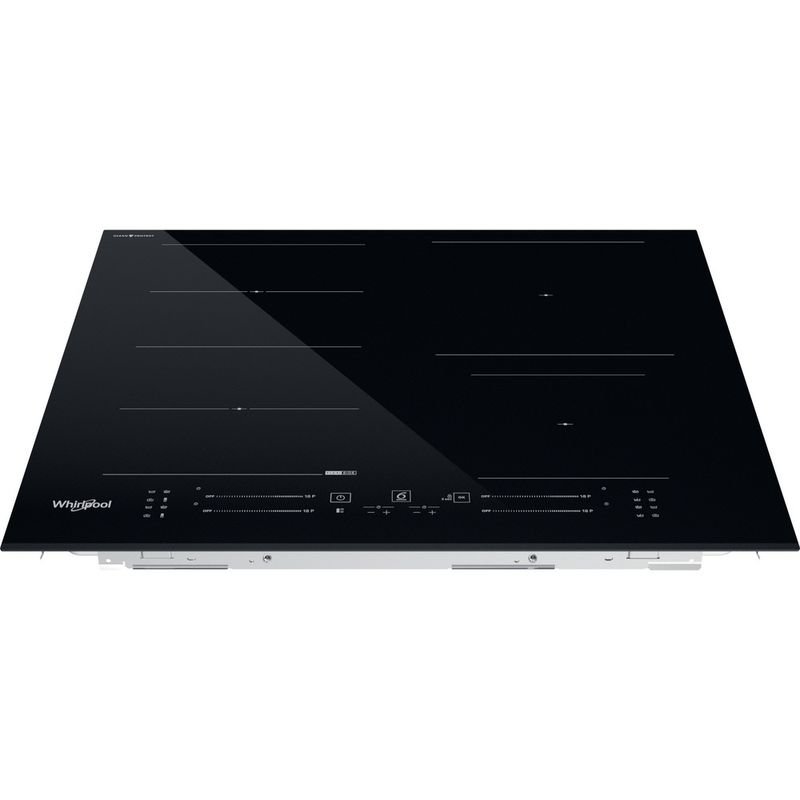 Whirlpool Encimera WF S5060 CPBF Negro Induction vitroceramic Frontal top down