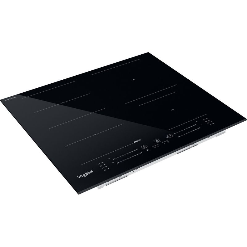 Whirlpool Encimera WF S5060 CPBF Negro Induction vitroceramic Perspective