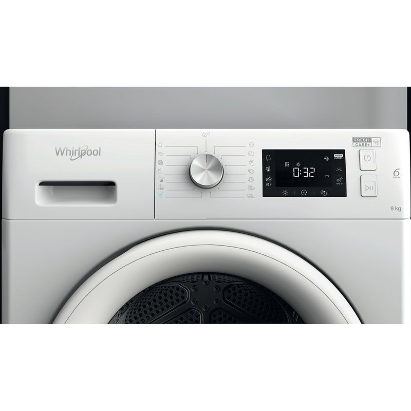 Whirlpool Secadora FFTN M22 9X2 EU Blanco Control panel