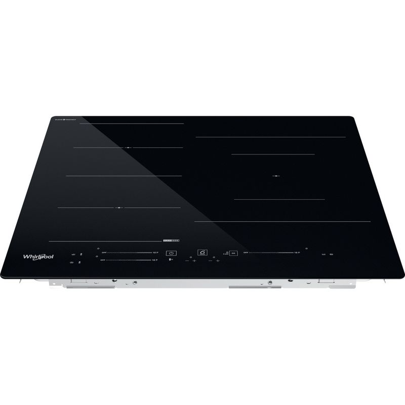 Whirlpool Encimera WF S9860 CPNE Negro Induction vitroceramic Frontal top down