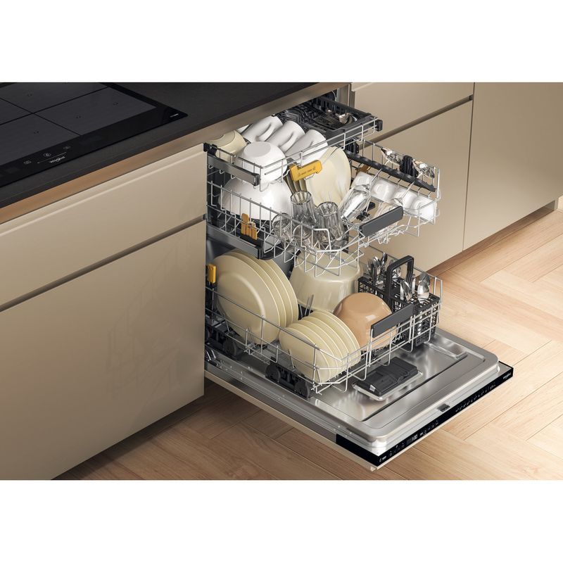 Whirlpool Lavavajillas Encastre WH8IPB14AM6L0 Full-integrated B Lifestyle perspective open