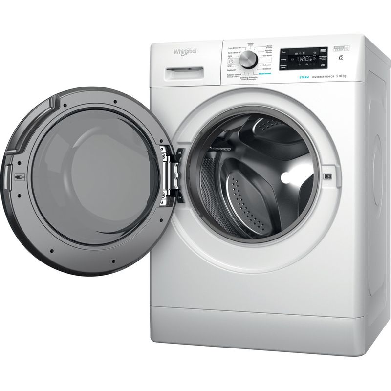 Whirlpool-Lavadora-secadora-Libre-instalacion-FFWDB-964489-BV-SPT-Blanco-Cargador-frontal-Perspective-open