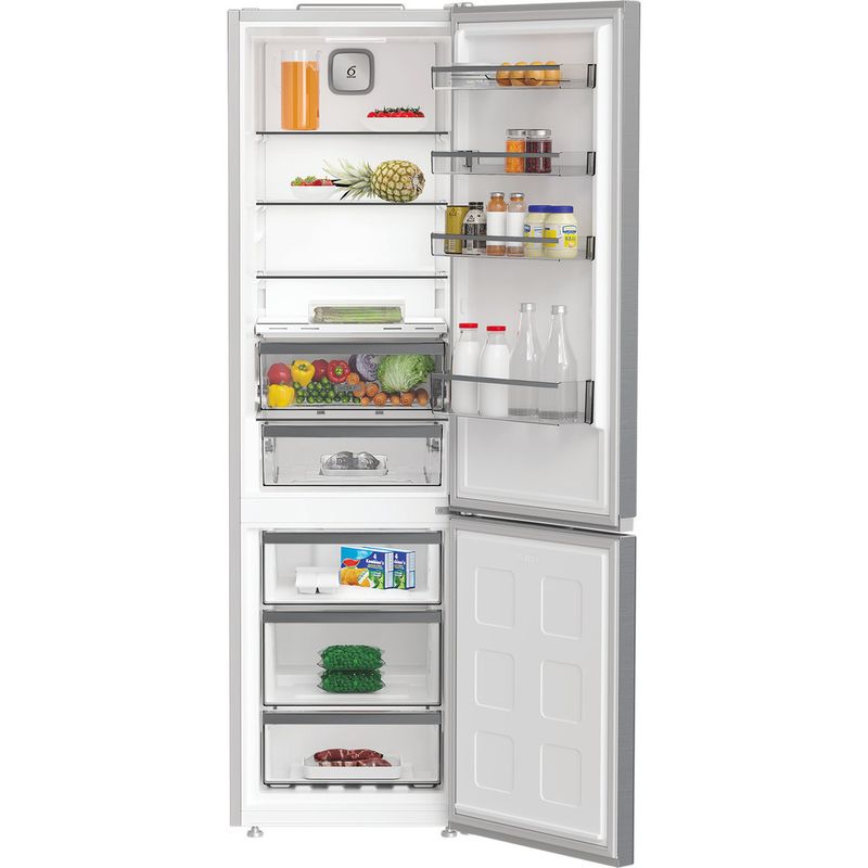 Whirlpool-Combinacion-de-frigorifico---congelador-Libre-instalacion-WHK-26404-XP5E-Pearl-Inox-2-doors-Lifestyle-frontal-open