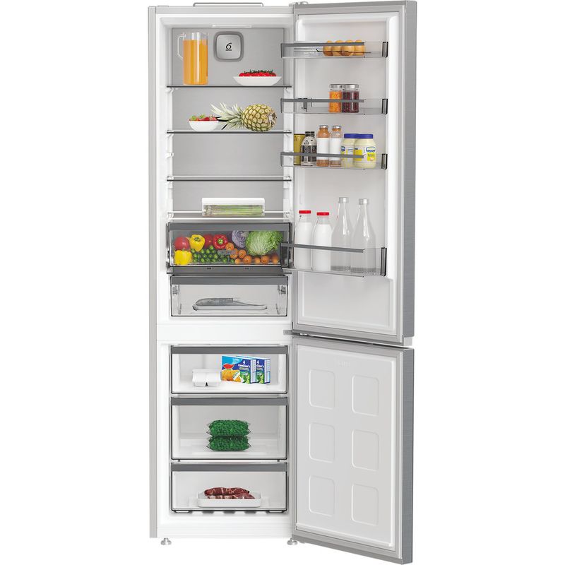 Whirlpool-Combinacion-de-frigorifico---congelador-Libre-instalacion-WHK-26404-XP7E-Pearl-Inox-2-doors-Lifestyle-frontal-open
