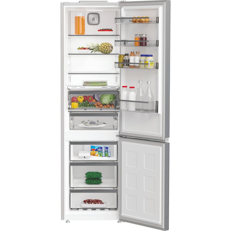 Whirlpool-Combinacion-de-frigorifico---congelador-Libre-instalacion-WHK-26362-XP5E-Pearl-Inox-2-doors-Lifestyle-frontal-open