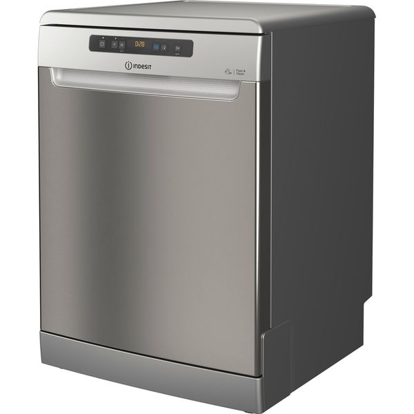 Indesit Lavavajillas Libre instalación DFO 3T133 A F X Libre instalación D Perspective