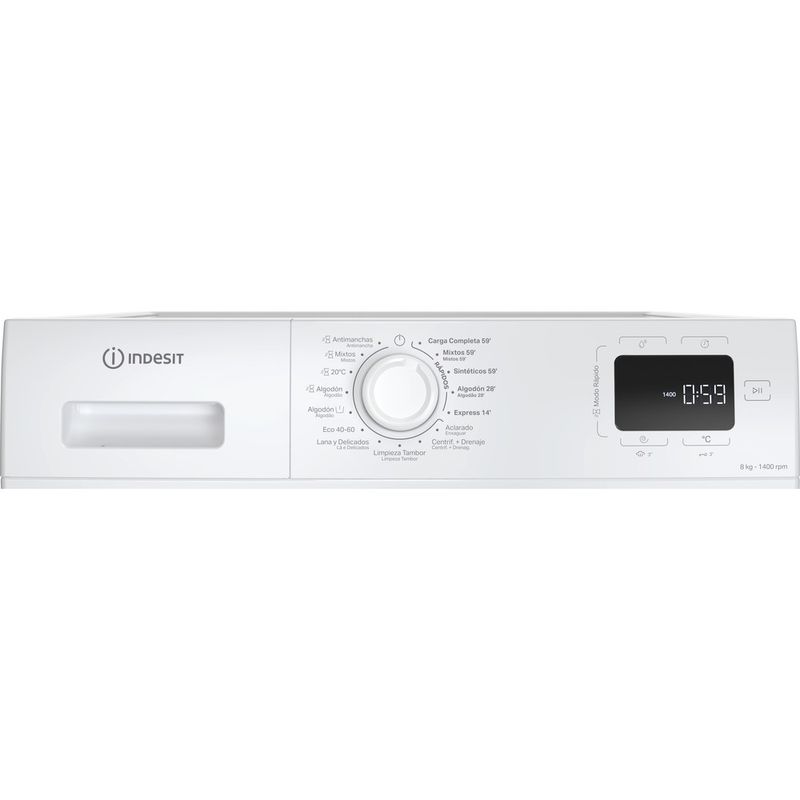 Indesit-Lavadora-Libre-instalacion-IM-864-MY-TIME-SPT-Blanco-Cargador-frontal-A-Control-panel