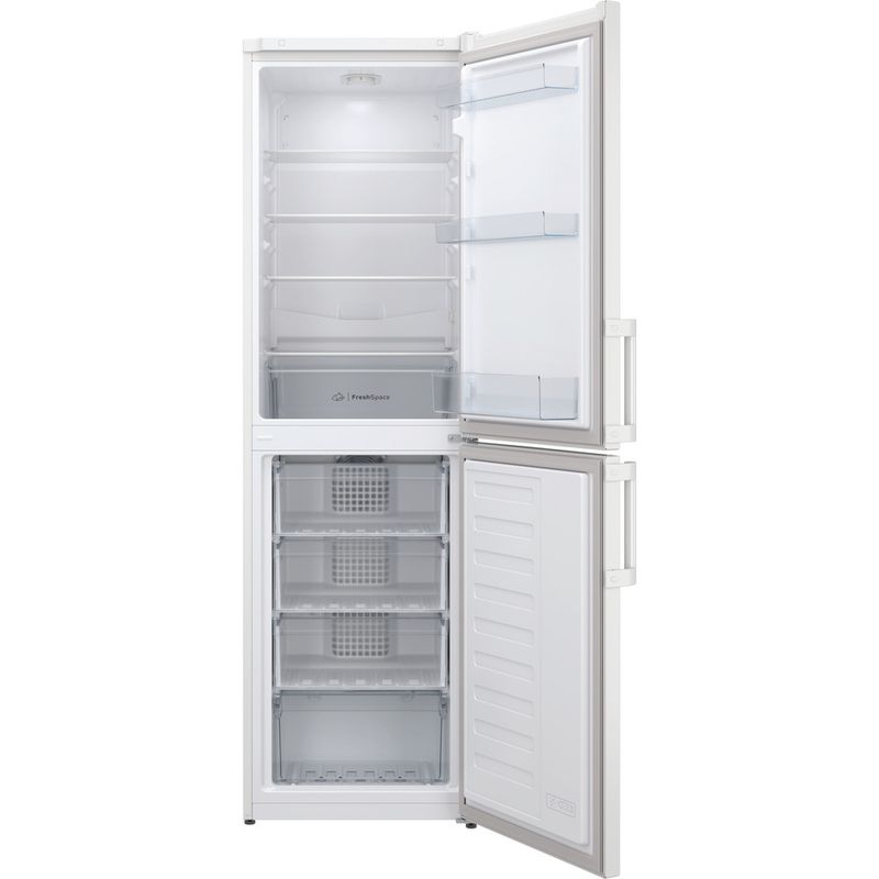 Indesit-Combinacion-de-frigorifico---congelador-Libre-instalacion-IB55-732-W-Blanco-2-doors-Frontal-open