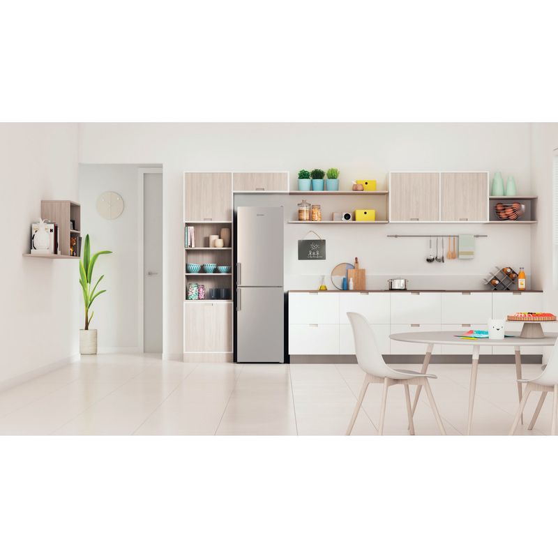 Indesit-Combinacion-de-frigorifico---congelador-Libre-instalacion-IB55-732-X-Inox-2-doors-Lifestyle-frontal