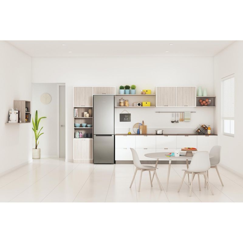 Indesit-Combinacion-de-frigorifico---congelador-Libre-instalacion-INFC9-TI22X-Inox-2-doors-Lifestyle-frontal