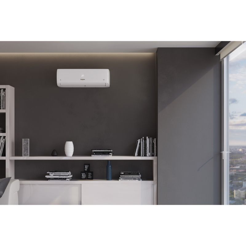Whirlpool Aire acondicionado SPICR312WF I A ++ Inversor Blanco Lifestyle frontal