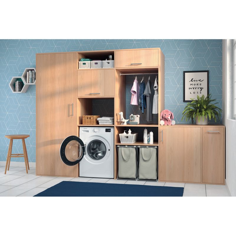 Indesit Lavadora Libre instalación IM 962 MY TIME SPT Blanco Cargador frontal A Lifestyle perspective