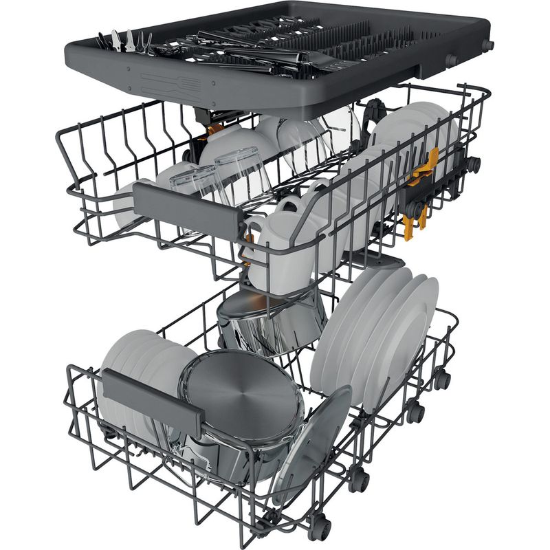 Whirlpool Lavavajillas Libre instalación WH6FC11BS7A0X Libre instalación C Technical Translucent