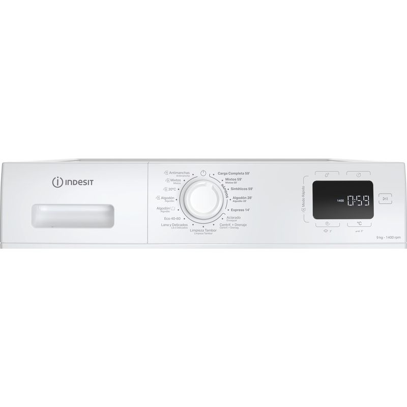 Indesit-Lavadora-Libre-instalacion-IM-964-MY-TIME-SPT-Blanco-Cargador-frontal-A-Control-panel