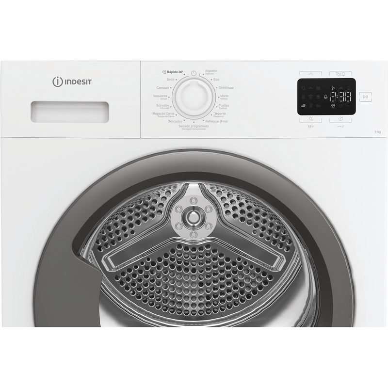 Indesit-Secadora-C-YD-93D-WS-SPT-Blanco-Control-panel