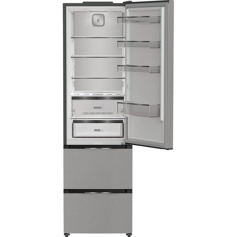 Whirlpool Combinación de frigorífico / congelador Libre instalación WHKF 6352 X5E ARC 764 Manhattan Gray 2 doors Frontal open