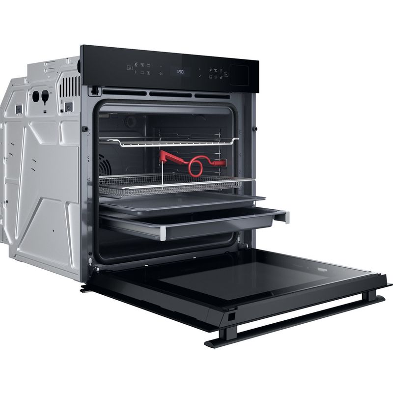 Whirlpool Horno Encastre WOI6A8FPT1SBA Eléctrico A + Perspective open