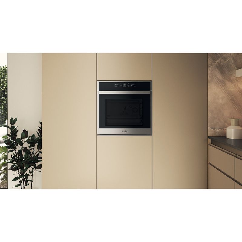 Whirlpool Horno Encastre WOI4S8PPM1SX Eléctrico A + Lifestyle frontal