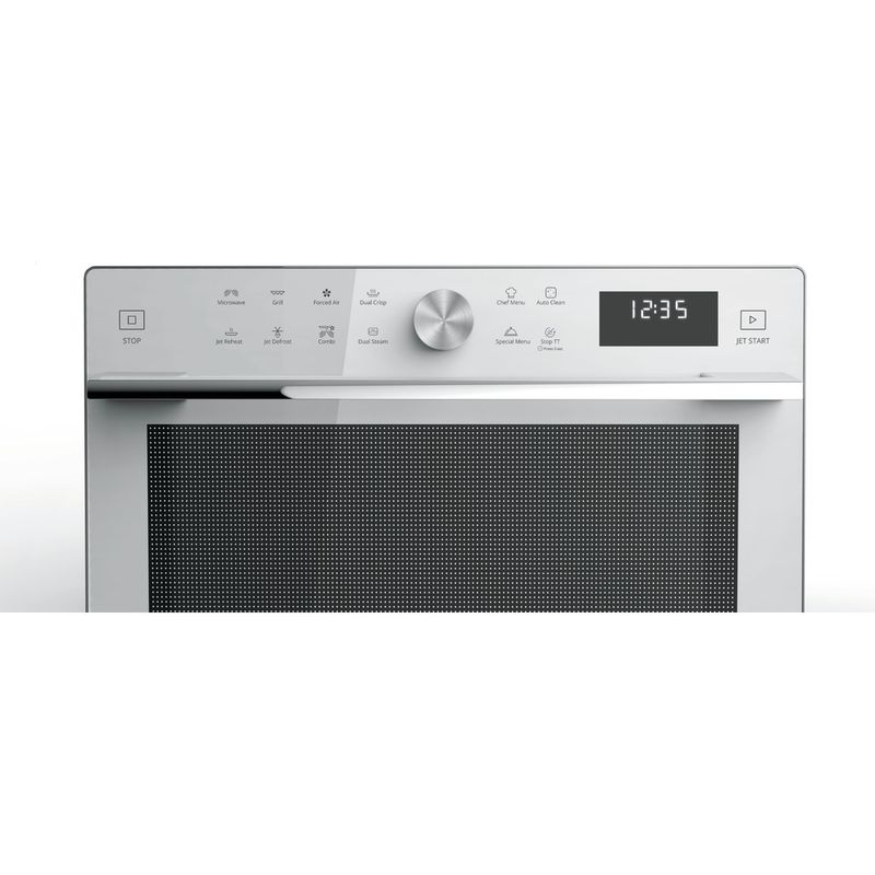 Whirlpool Microondas Libre instalación MWSC 933 SW Blanco Electrónico 33 MW-Combi 900 Control panel