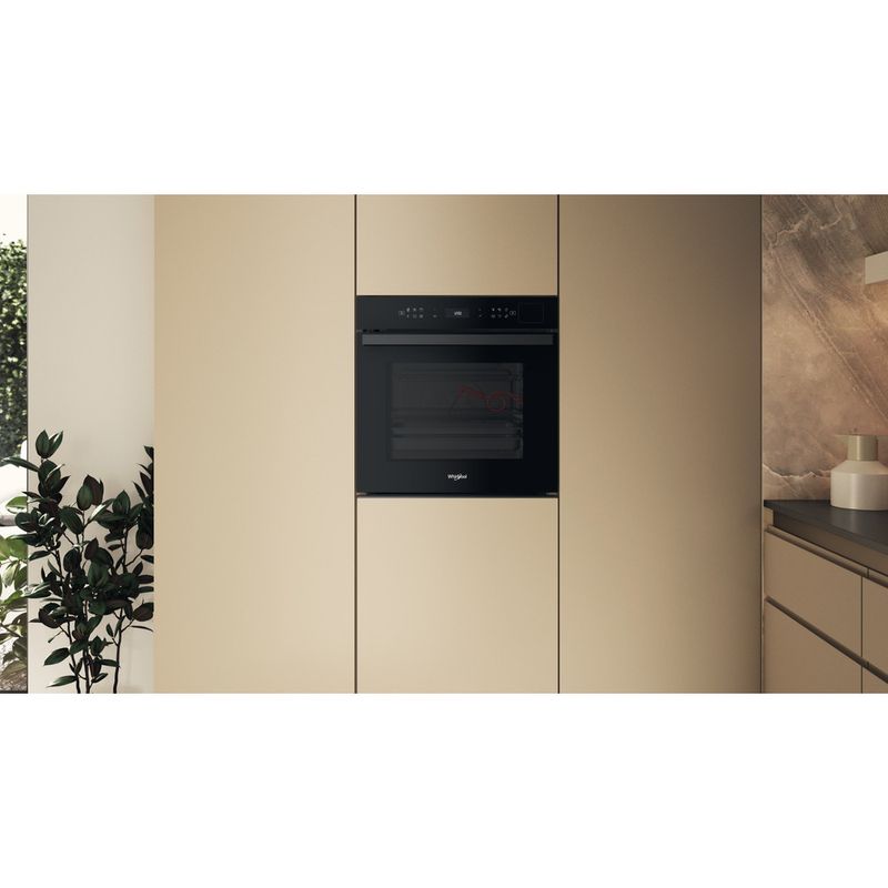 Whirlpool Horno Encastre WOI6A8FPT1SBA Eléctrico A + Lifestyle frontal