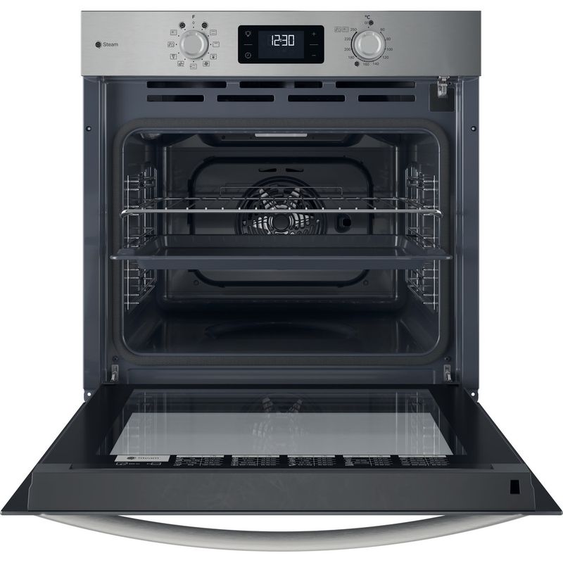 Indesit-Horno-Encastre-IO-278PS-X-Electrico-A----Frontal-open