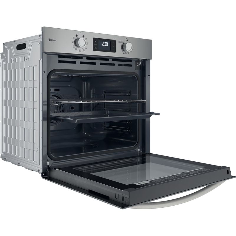 Indesit-Horno-Encastre-IO-278PS-X-Electrico-A----Perspective-open