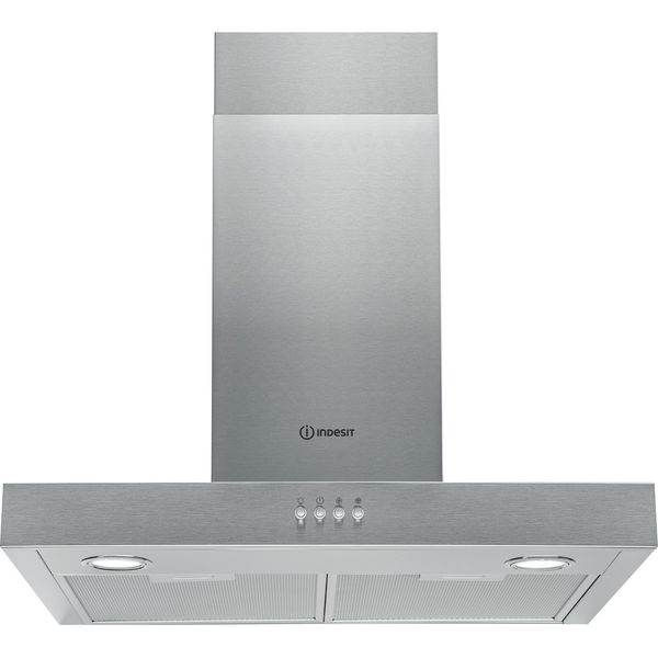 Indesit-Campana-Encastre-IHBS-6.5-LM-X-Inox-Wall-mounted-Mecanico-Frontal
