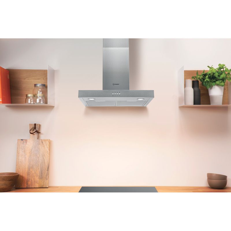 Indesit-Campana-Encastre-IHBS-6.5-LM-X-Inox-Wall-mounted-Mecanico-Lifestyle-frontal