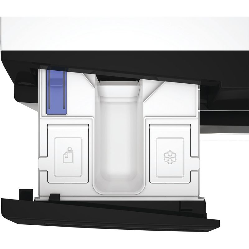 Whirlpool Lavadora Libre instalación WPM 97W ADS SPT Blanco Cargador frontal A Drawer