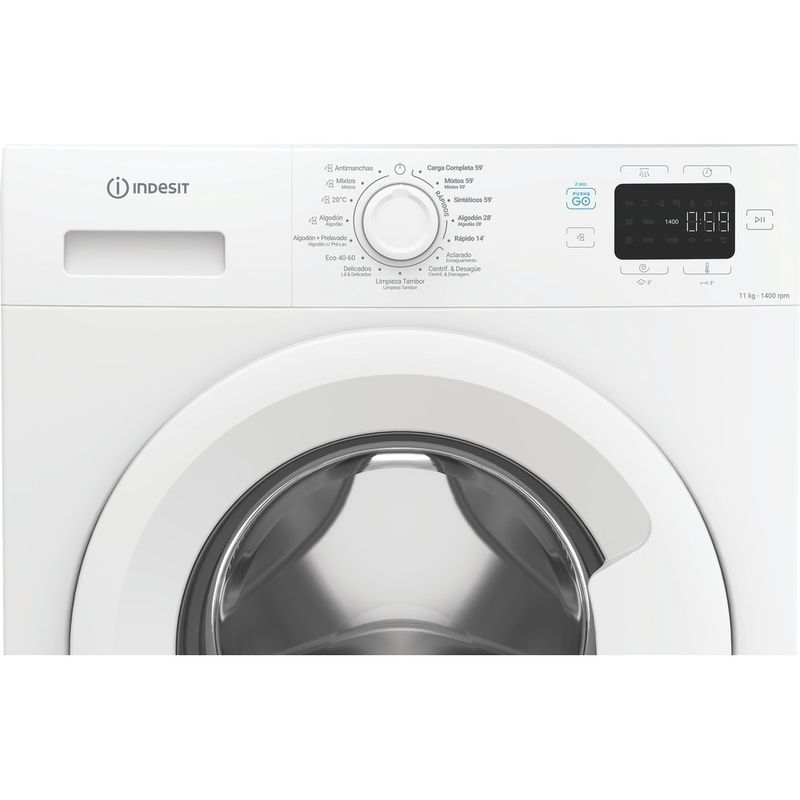 Indesit-Lavadora-Libre-instalacion-IP-1164-PUSH-GO-SPT-Blanco-Cargador-frontal-A-Control-panel