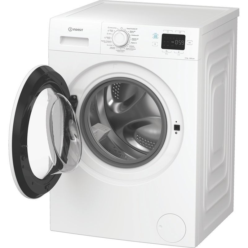 Indesit-Lavadora-Libre-instalacion-IP-1064-PUSH-GO-SPT-Blanco-Cargador-frontal-A-Perspective-open