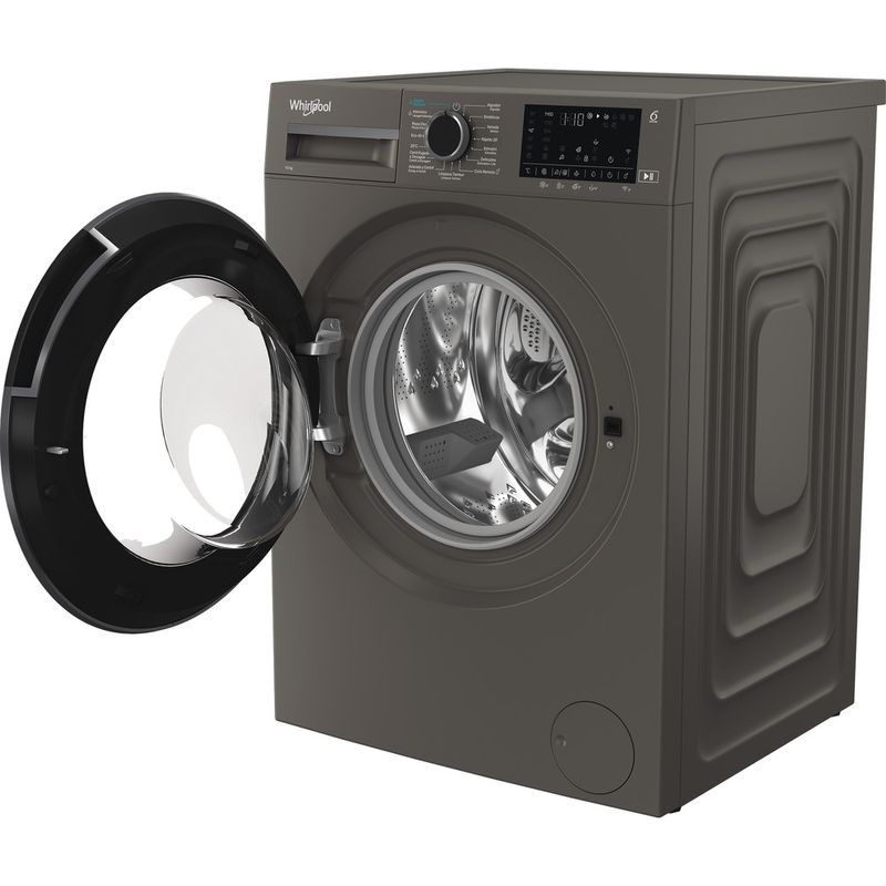 Whirlpool-Lavadora-Libre-instalacion-WAM-07GB-SPT-Manhattan-Grey-Cargador-frontal-A-Perspective-open