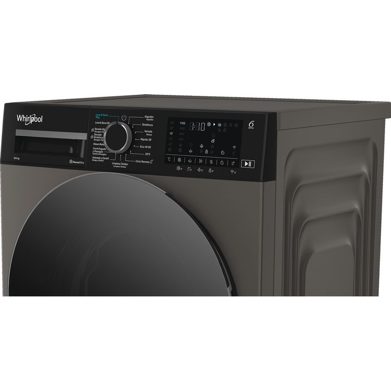Whirlpool-Lavadora-secadora-Libre-instalacion-WAD-9636G-SPT-Manhattan-Grey-Cargador-frontal-Lifestyle-control-panel